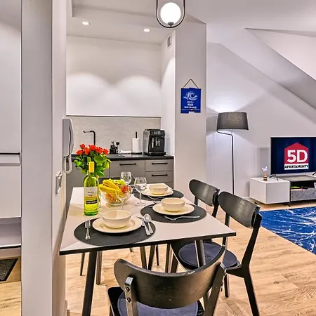 306 Z Widokiem Na Morze, Z Basenem, Sauna, Jacuzzi, Przy Samej Plazy - 5d *