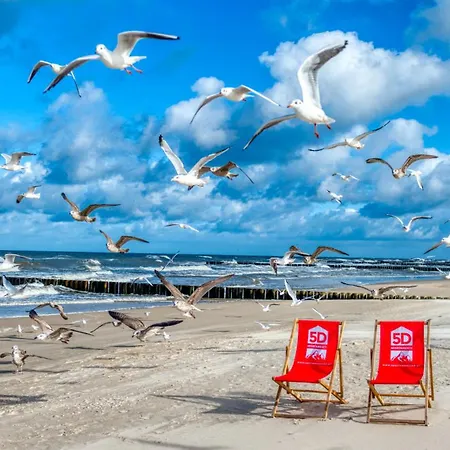 شقة 306 Z Widokiem Na Morze, Z Basenem, Sauna, Jacuzzi, Przy Samej Plazy - 5d