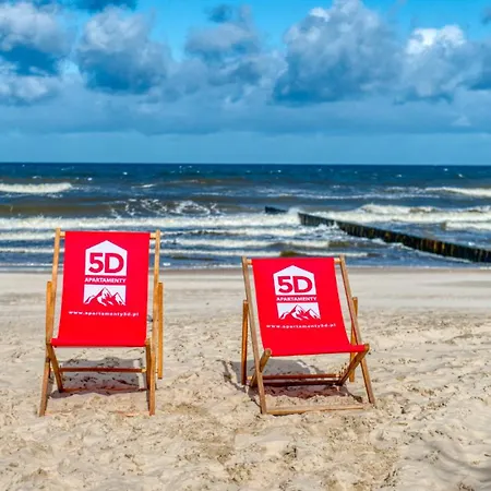 306 Z Widokiem Na Morze, Z Basenem, Sauna, Jacuzzi, Przy Samej Plazy - 5d شقة *