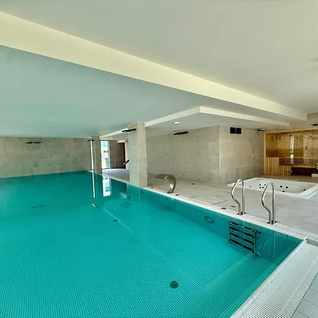 306 Z Widokiem Na Morze, Z Basenem, Sauna, Jacuzzi, Przy Samej Plazy - 5d Lägenhet Niechorze