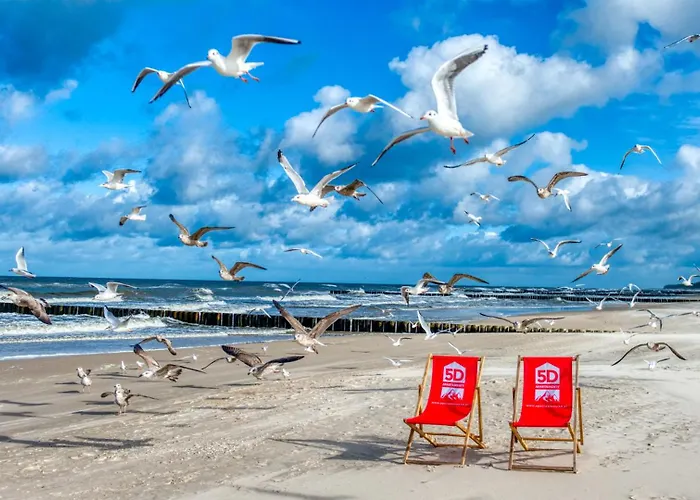 Appartement 306 Z Widokiem Na Morze, Z Basenem, Sauna, Jacuzzi, Przy Samej Plazy - 5d