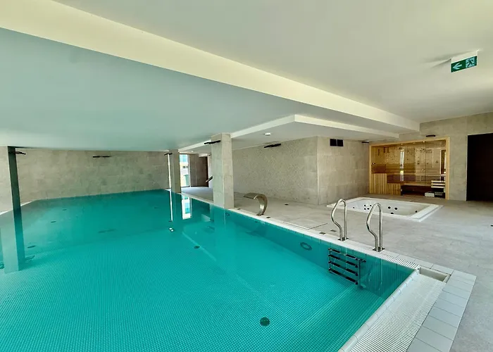 306 Z Widokiem Na Morze, Z Basenem, Sauna, Jacuzzi, Przy Samej Plazy - 5d Appartement Niechorze