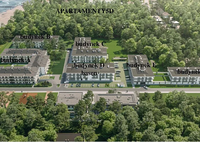 306 Z Widokiem Na Morze, Z Basenem, Sauna, Jacuzzi, Przy Samej Plazy - 5d Appartement